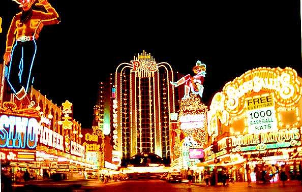 Fremont Street Las Vegas 1992
